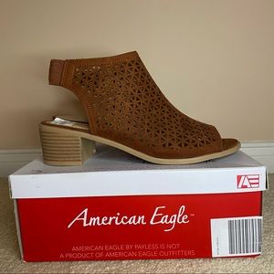 Brown American Eagle Heels.